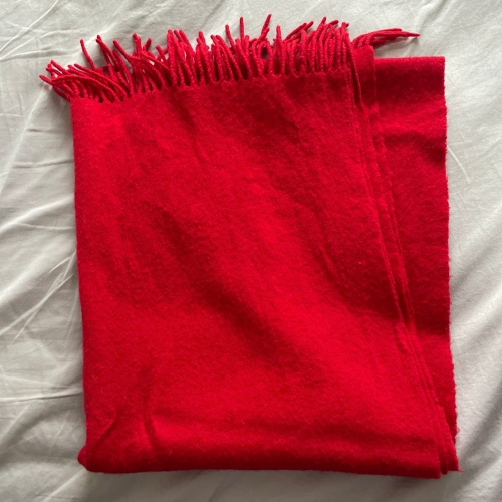 Large Wool and Cashmere Blend Luxury Scarf and Wrap